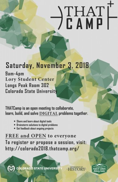 Flyer for That Camp Event Scheduled for Saturday, November 3, 2018